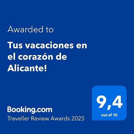 Tus Vacaciones En El Corazon De Alicante! Экстерьер фото