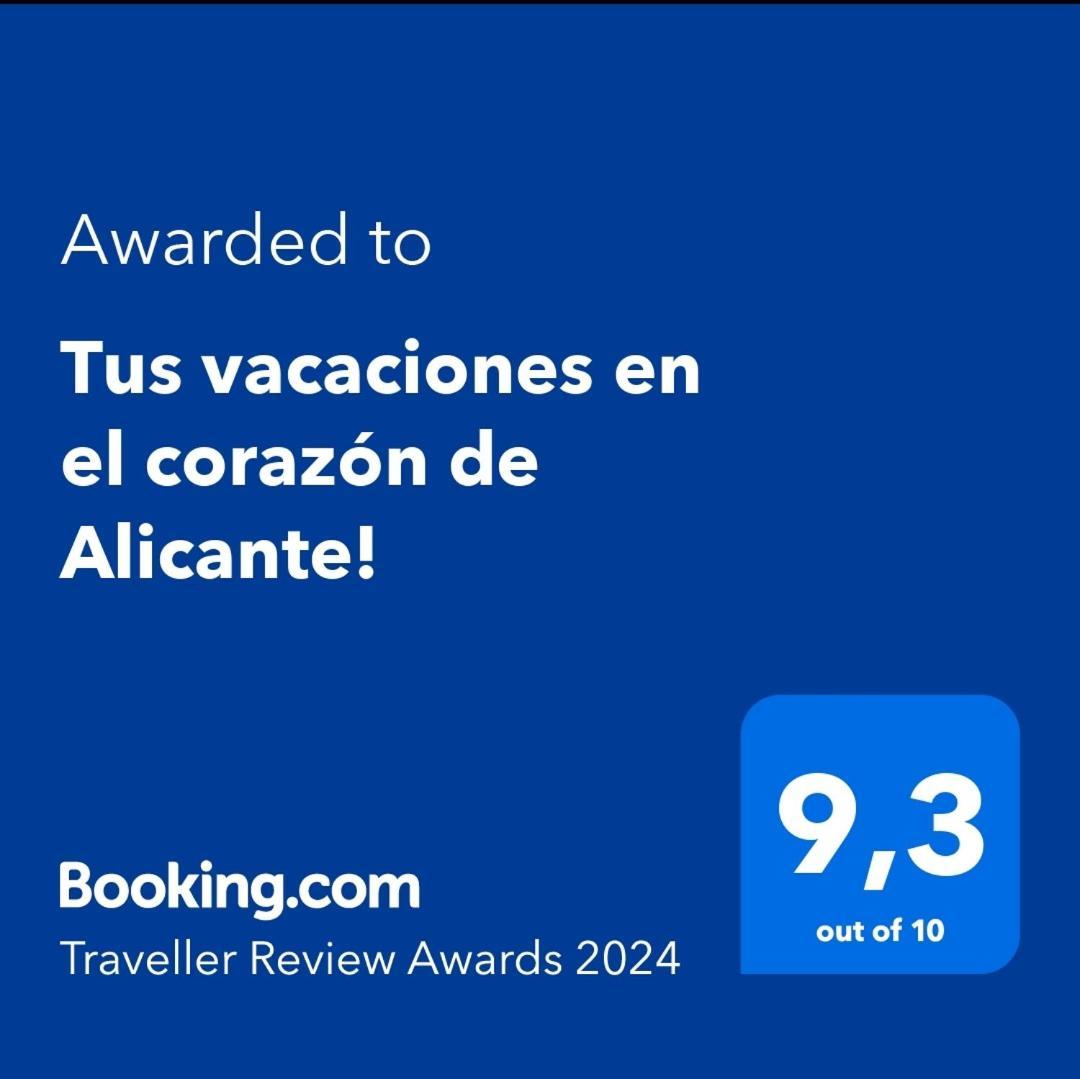 Tus Vacaciones En El Corazon De Alicante! Экстерьер фото